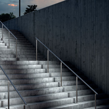 Stainless Steel Railing - LED System