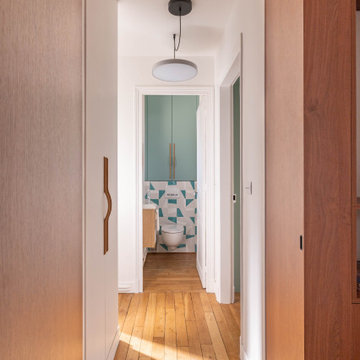 Projet AUTEUIL | Rénovation complète d'un appartement de 71m²