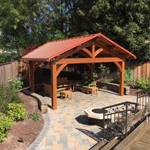 Redwood Pergola