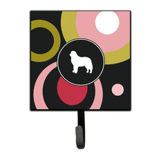 KJ1117SH4 Bernese Mountain Dog Leash Holder/Key Hook, Small, Multicolor