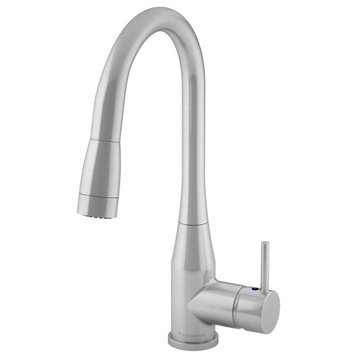 Symmons SK2302PD Sereno 1.5 GPM 1 Hole Pull Down Kitchen Faucet - Stainless