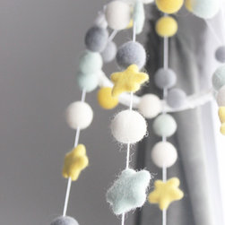 Felt Ball Garlands - Baby Mobiles