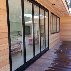 Contemporary bifold doors AND windows - Windows And Doors