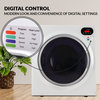 Equator 2.6 cu.ft. 110V Ultra Compact Digital Vented Sensor Dryer in White