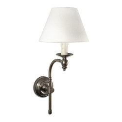 Soho Wall Sconce - Antique Silver - Wall Sconces