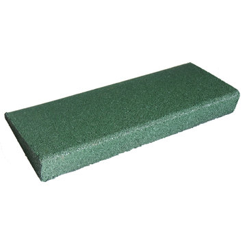 Eco-Safety Ramp 2.5"x6"x20" Green, 20 Pack