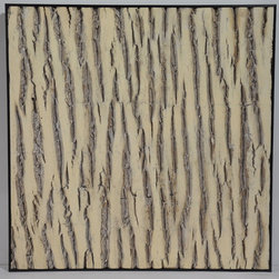 Bark House&reg; Panels - Sanded Poplar Bark - Wallpaper