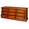 Rosewood Mother of Pearl Inlaid Dresser, Natural