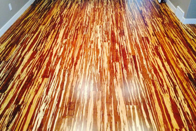 Marble Bamboo Hardwood Floor Installation