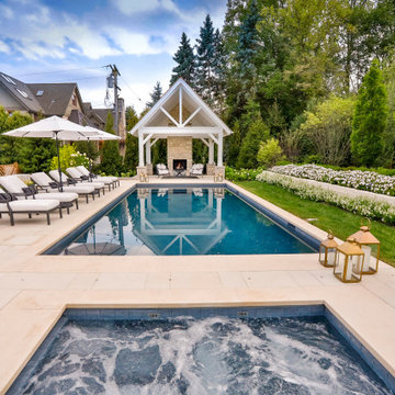 Burr Ridge Swimming Pool and Hot Tub Project