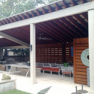 Old West Austin Poolside Pergola and Much More!