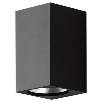 LED Wall Luminaire With Directional Light, Graphite, Downlight Only