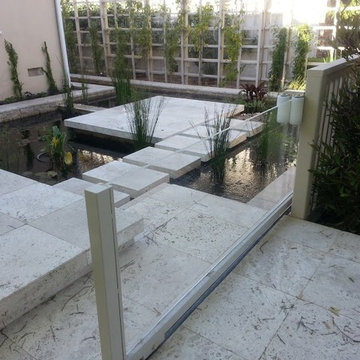 Clear Plexiglass Sliding Gate