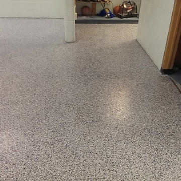 Midnight Blue, floor coating, high school locker rooms