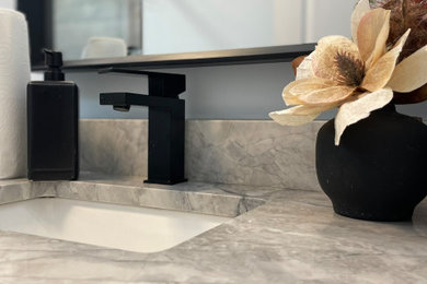 Bathroom - modern bathroom idea in Bridgeport