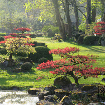 Park des ZEN - Kloster im Schloss Eickhof in Liebenau