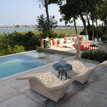 Heated Loungers - A Spa Experience