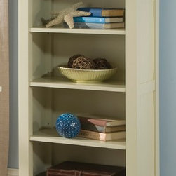Office Bookcase in Sand Finish, Shaker Cottage Style - Products
