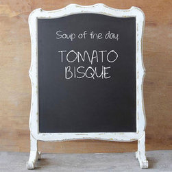 Curvy Vintage Double Blackboard - Storage And Organization