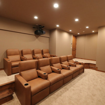 Cozy Home Theater