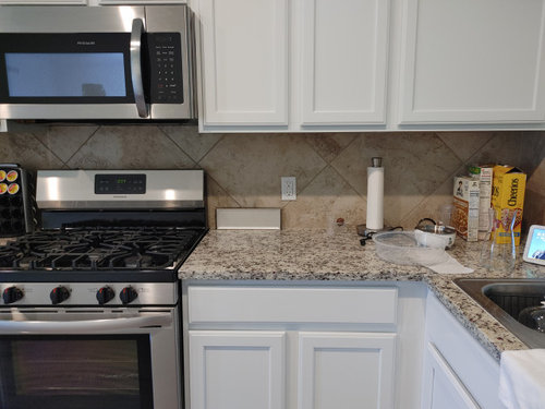 Backsplash tile chosen. Would like opinions.