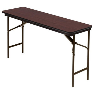 Premium Wood Laminate Folding Table 18x72