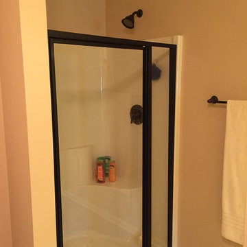 Master Bathroom Remodel with Mosaic Backsplash