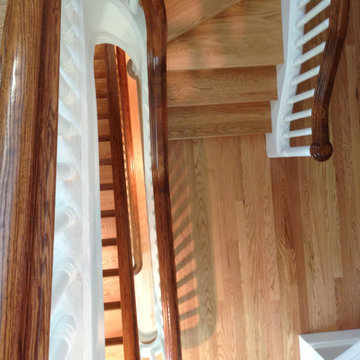 Project #49 | Traditional Staircase with Drum Style Volute