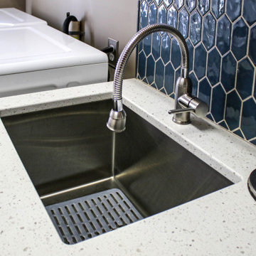 White Laundry Room