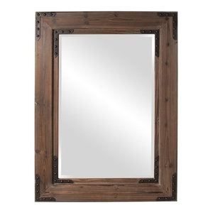Howard Elliott 99049 Nina Crystal Accent Mirror