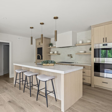 Clean Lines & Cohesive Spaces: A Contemporary Whole-Home Remodel