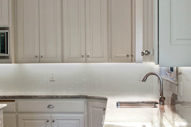 Elegant kitchen photo in Portland