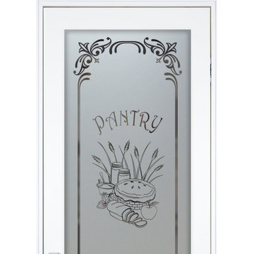 Pantry Door - Apple Pie  - Primed - 24" x 80" - Book/Slab Door