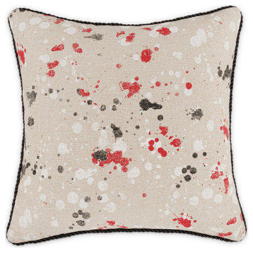Uptown Downtown Daze 19" Square Throw Pillow - Firefly
