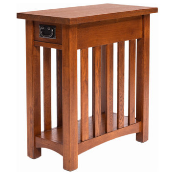 Arts & Crafts 1 Drawer Side Table