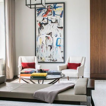 NYC Living Room Overlooking Central park