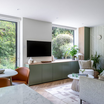 Living dining area