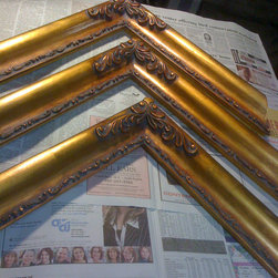 Creating a compo and metal leaf frame - Products