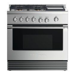 Gas Range 36", 4 Burners with Griddle - Products
