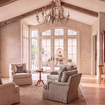 open sunroom-style bump-out addition