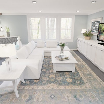 Family Room Remodel, Hillsboro OR