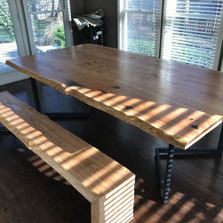 Modern Live edge dining room table - Products