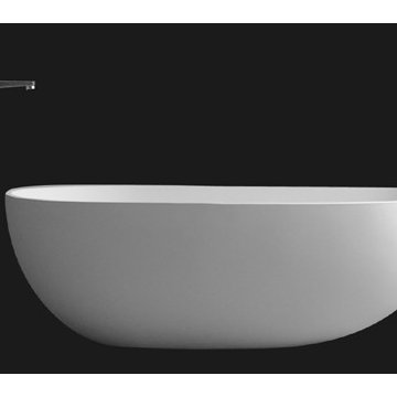 Amazing Solid Surface Bathtubs in white matte finish