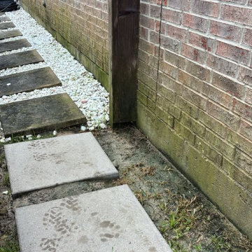 Exterior Pressure wash Before