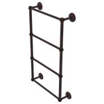 Allied Brass - Monte Carlo 4 Tier 24" Ladder Towel Bar with Dotted Detail, Venetian Bronze - The ladder towel bar from Allied Brass Dottingham Collection is a perfect addition to any bathroom. The 4 levels of height make it fun to stack decorative towels and allows the towel bar to be user friendly at all heights. Not only is this ladder towel bar efficient, it is unique and highly sophisticated and stylish. Coordinate this item with some matching accessories from Allied Brass, or mix up styles using the same finish!