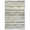 Couristan Chalet Plank Gray/Ivory Area Rug, 3'6"x5'6"