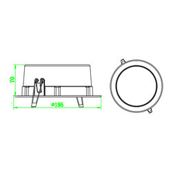 LED 5,9,15,24watts down light - Ceiling Lighting
