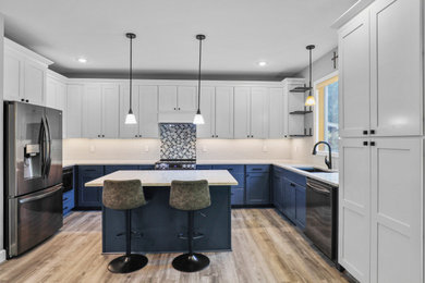 Inspiration for a modern kitchen remodel in Seattle