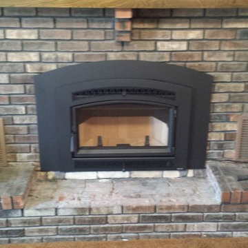 Heat Producing Wood Burning Inserts