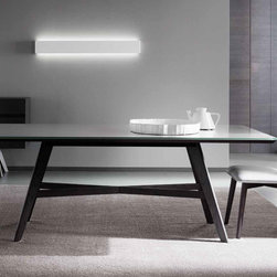 Modern Italian Dining Table Venice by Rossetto - $2,325.00 - Dining Tables